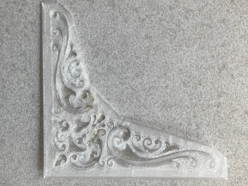 Corner Stencil - Spray Paint Ornamentation