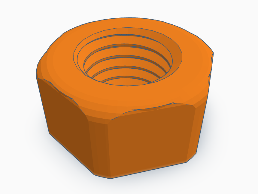 Hex Nut M7 x 1.0