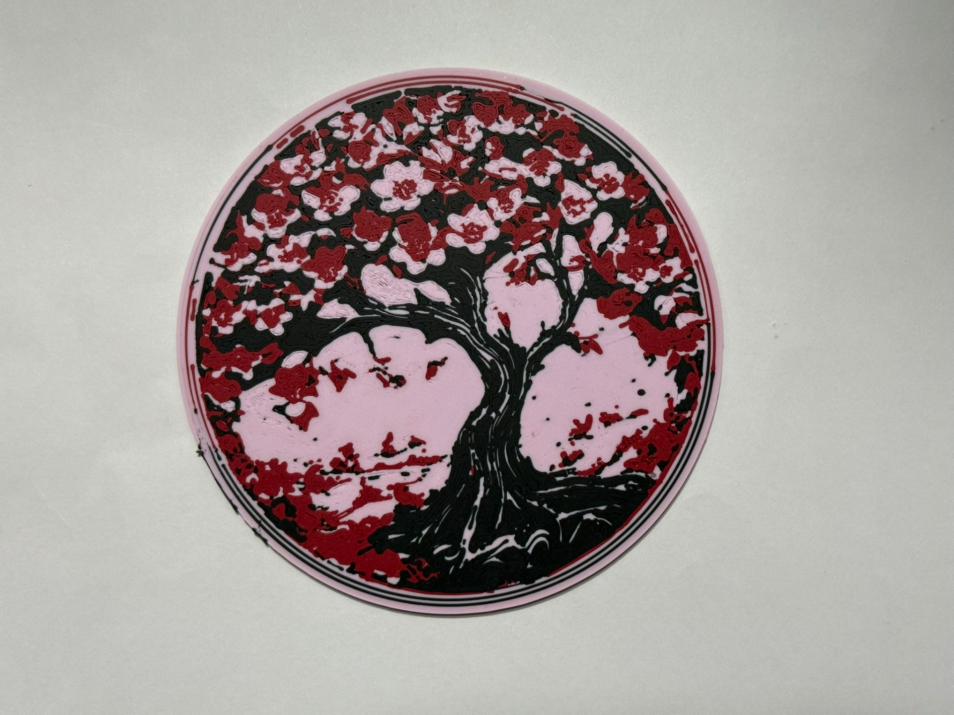 tree of life coaster in color