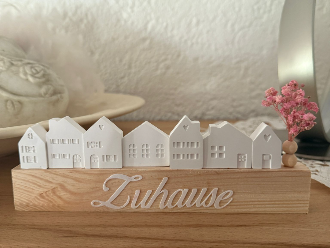 Zuhause Schriftzug
