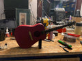 Guitar piggy bank