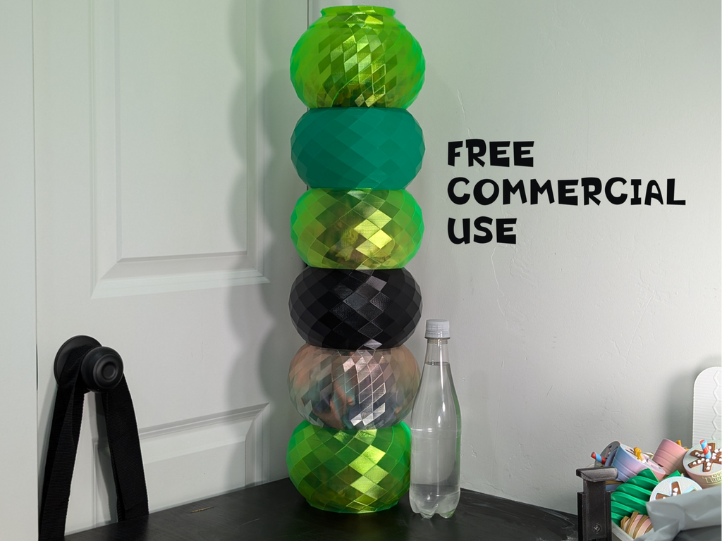 Stackable Bowls - Low Poly (2 Styles, Free 2 Sell)