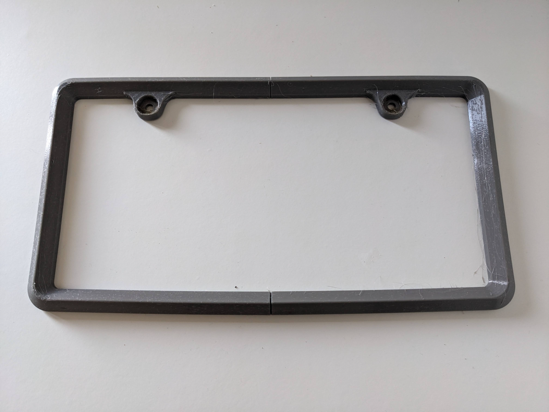 TPU License Plate Frame Bumper Saver (Parking Aid)
