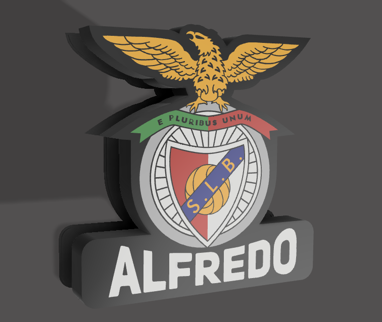Lamp Benfica Name Alfredo