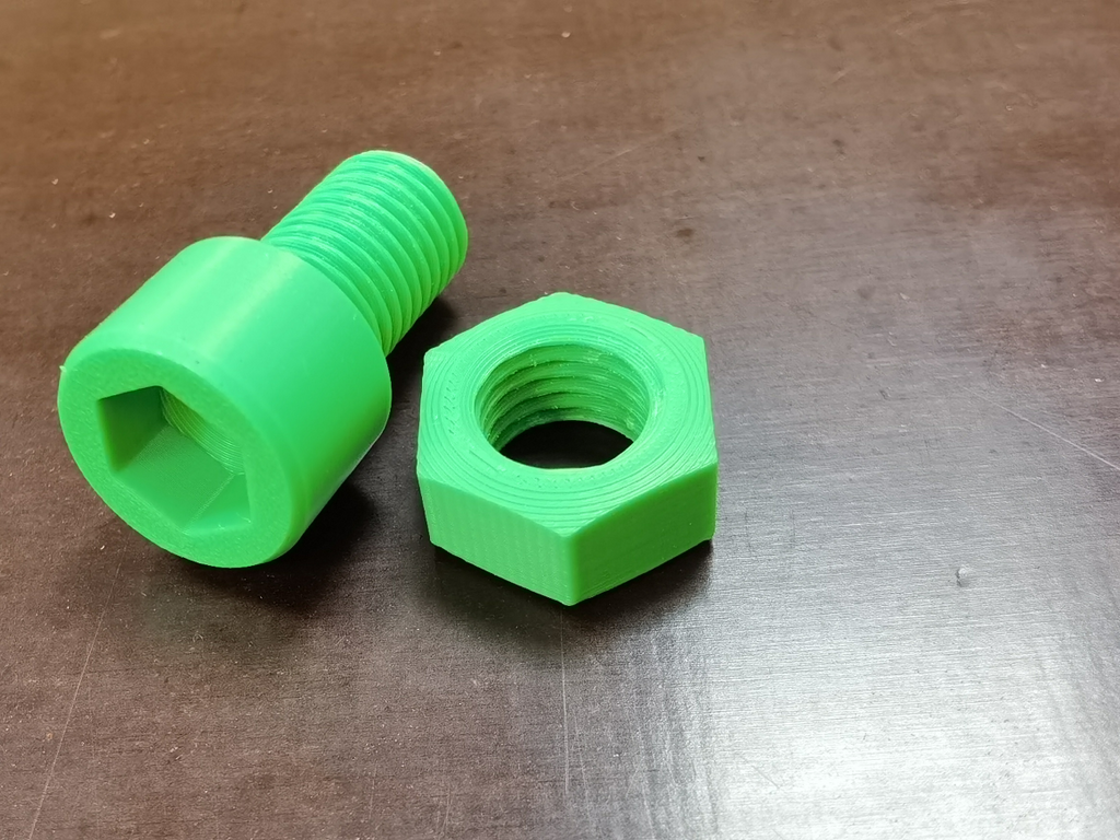 Bolt & nut M16 mm