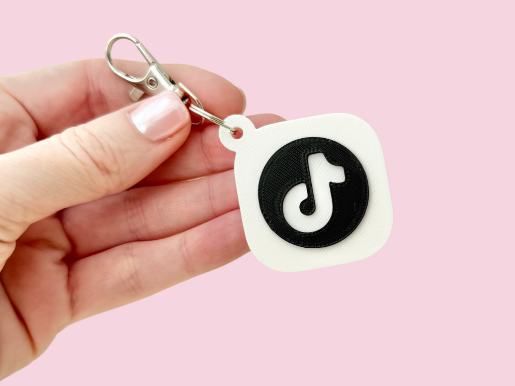 TikTok NFC Keychain | NFC Tag | NFC Keyring