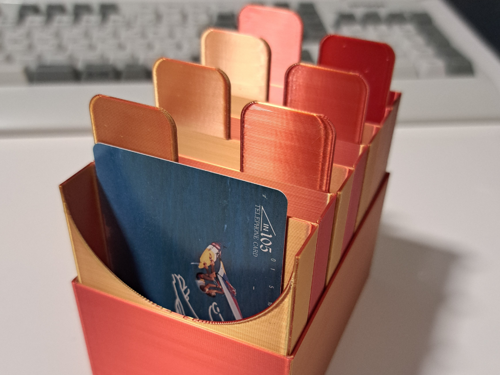 7 slot box organiser