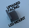 Upward Facing LED Mount for Diffusion