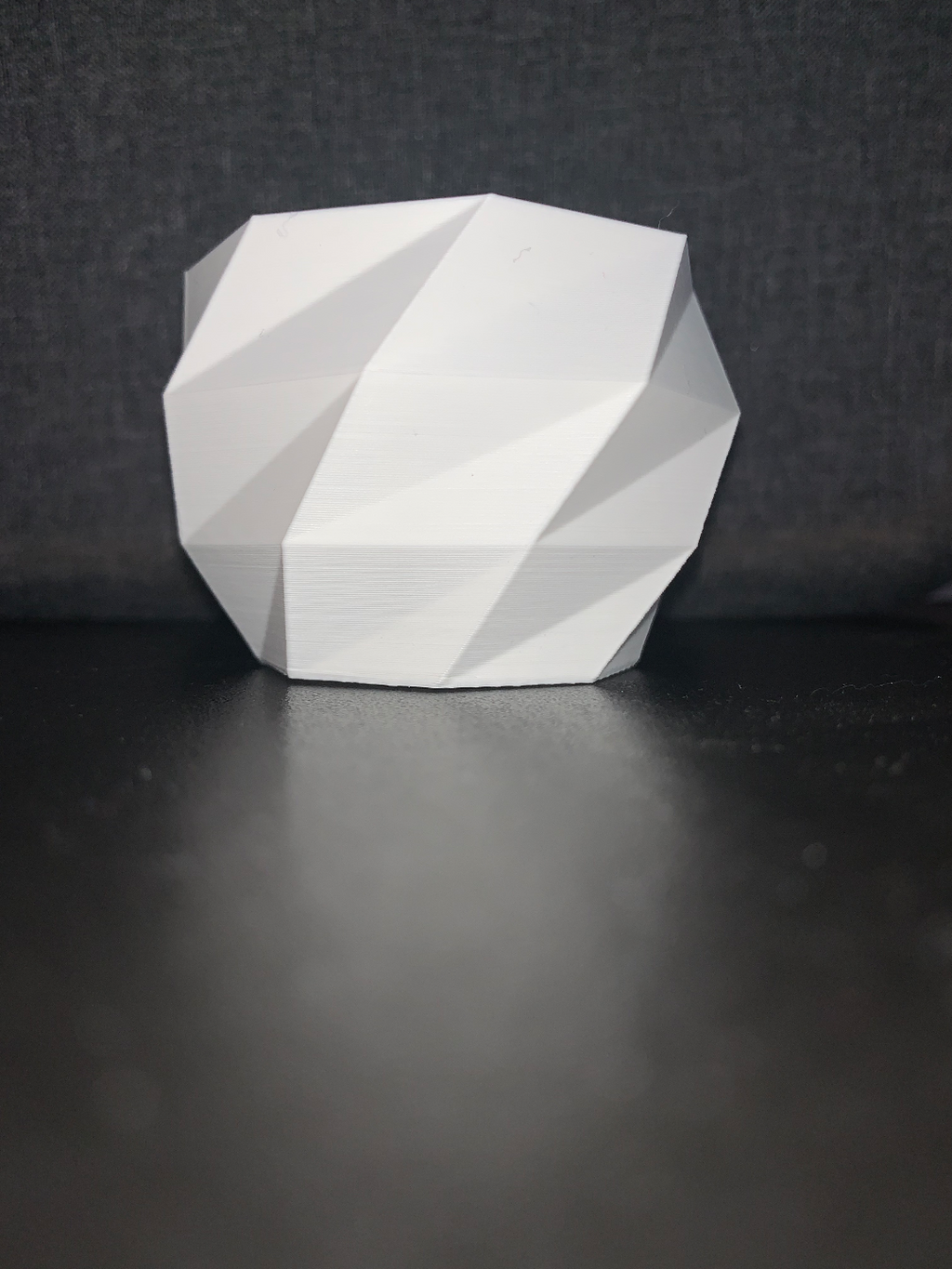 Kerzenhalter Low Poly Candleholder