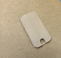 Flat Pocket Whistle 3mm in Wood