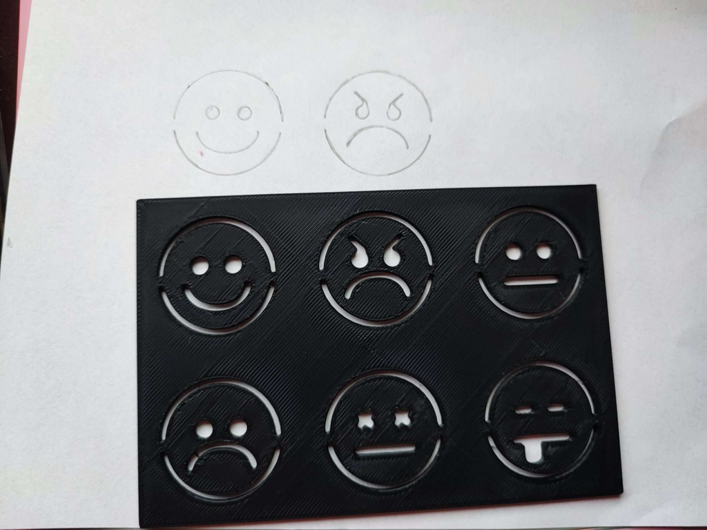 Emoji stencil