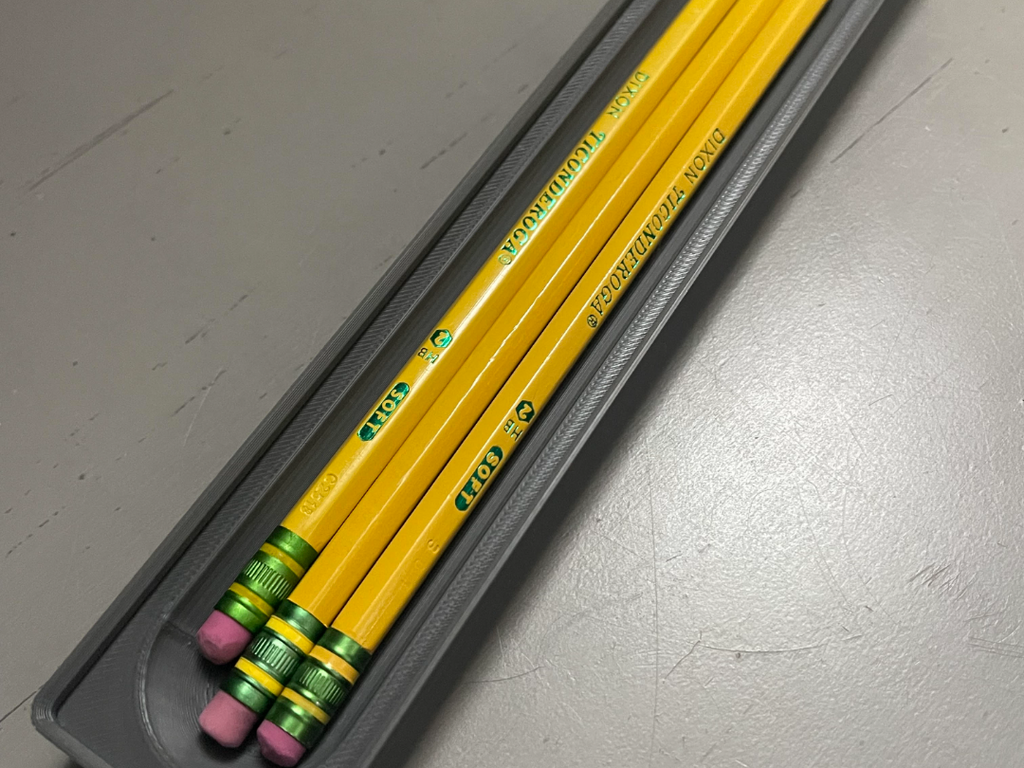 pencil holder for gridfinity