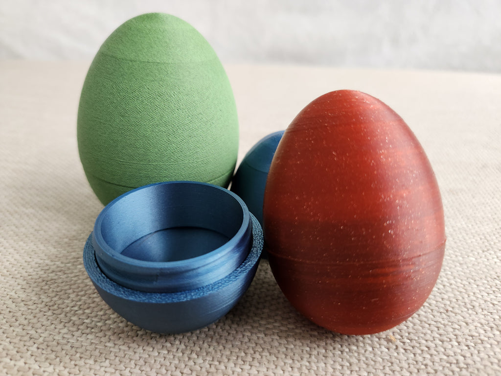 Hollow Easter Egg (Threaded)