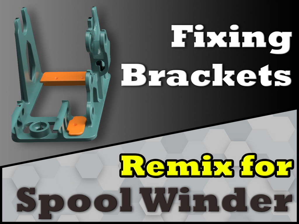 Spool Winder Fixing Brackets