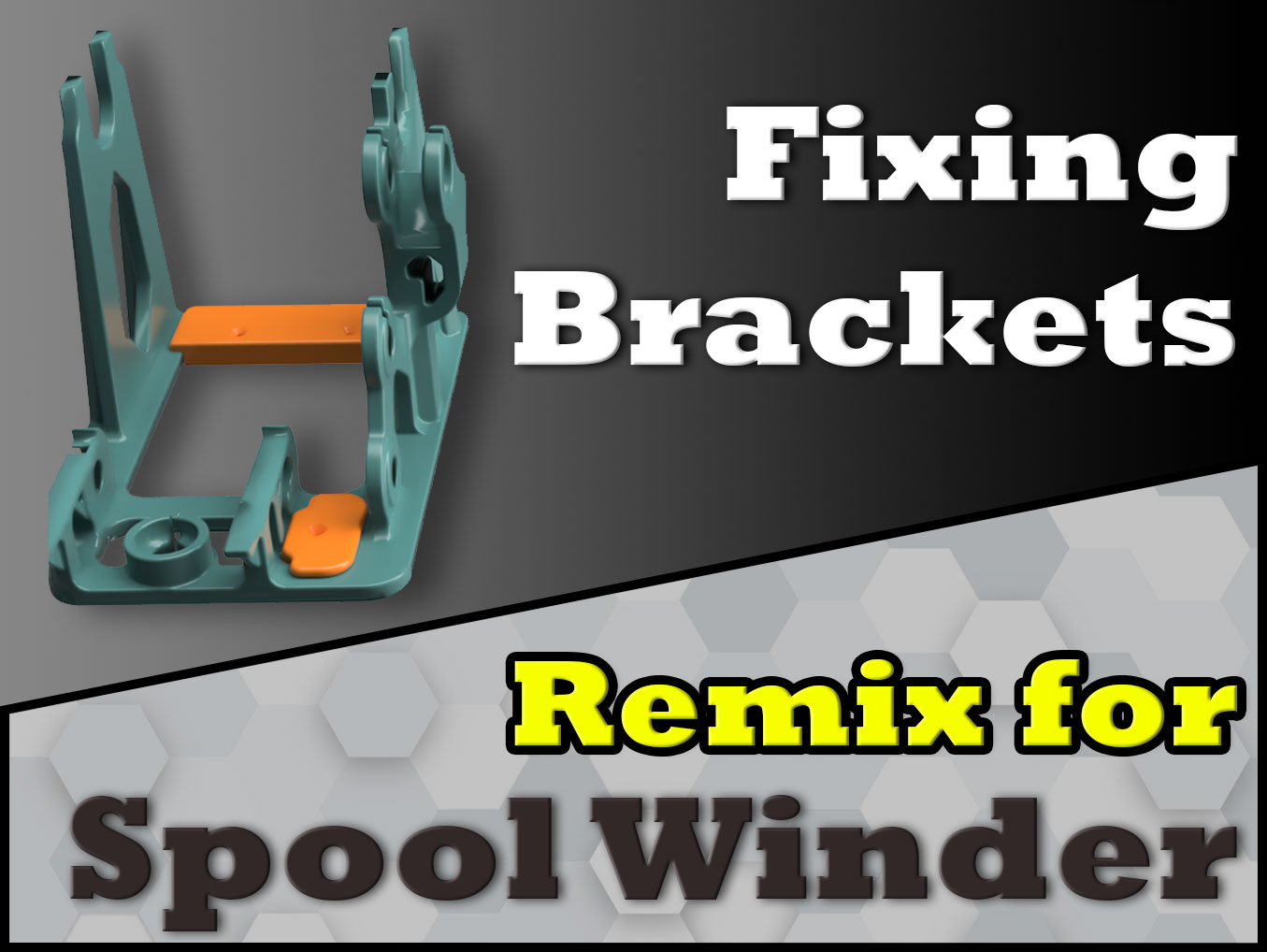 Spool Winder Fixing Brackets