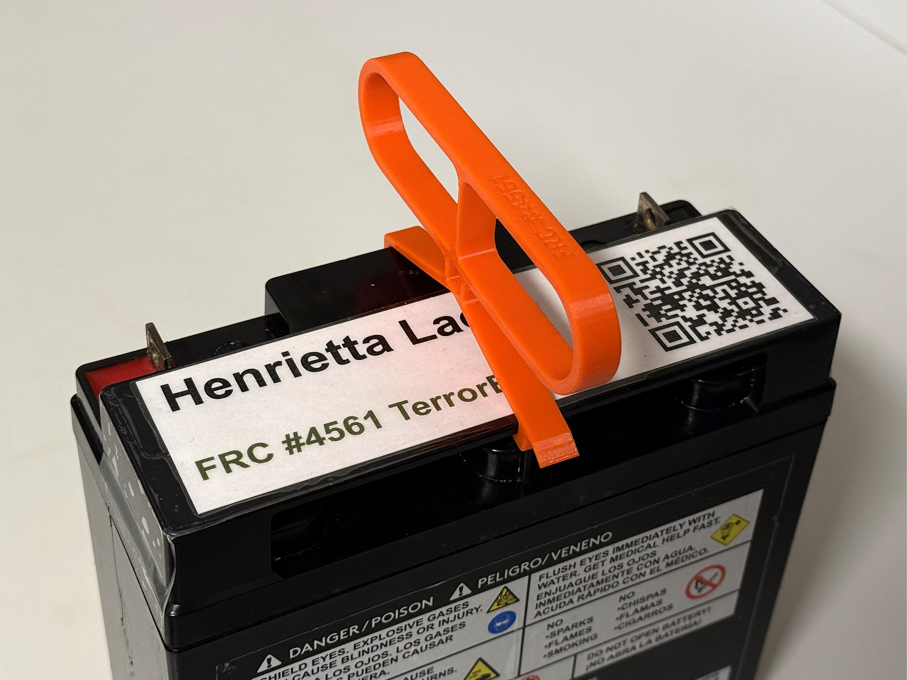 FRC #4561 TerrorBytes Battery Carry Handle