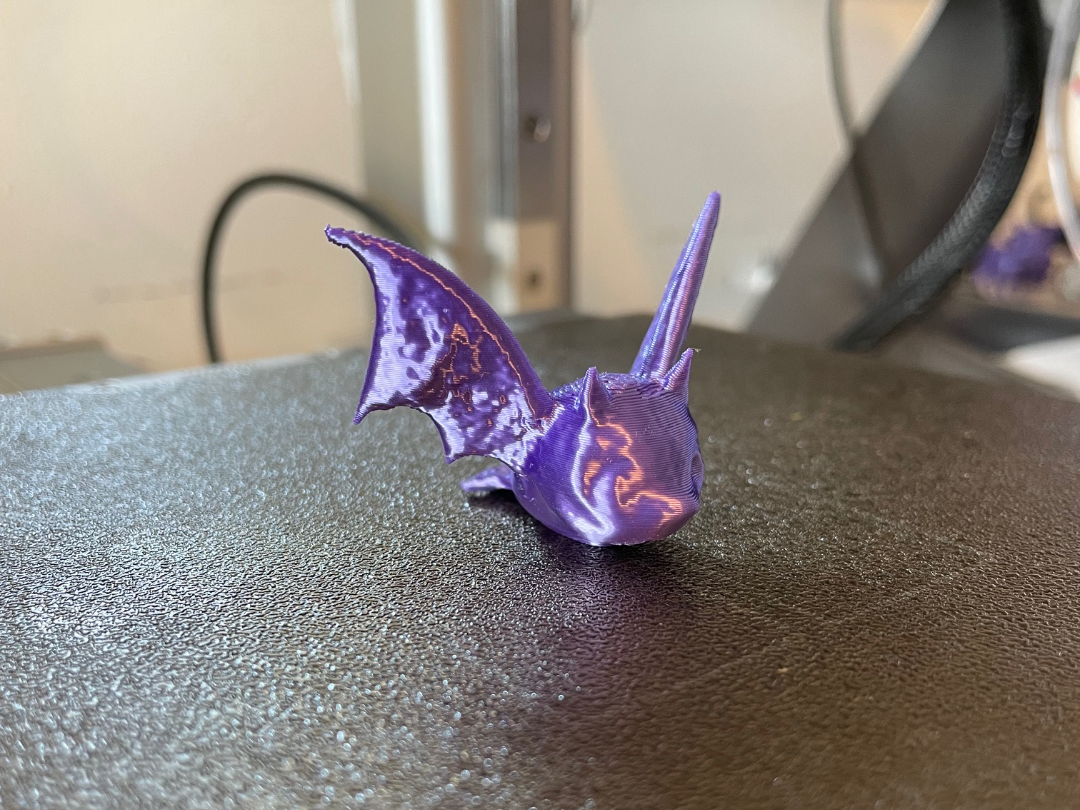 Miniature Bat: Fast Print, Cute and Detailed