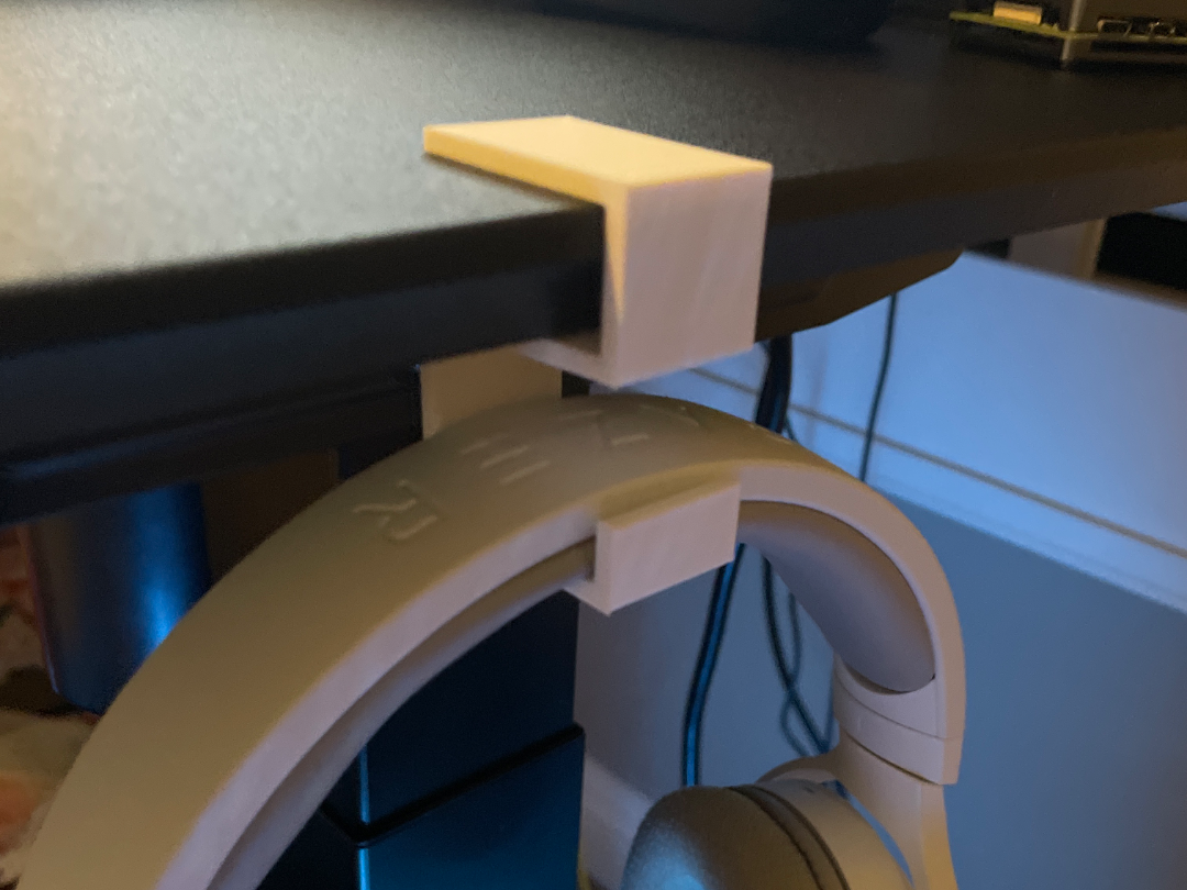 18mm desk headphone holder