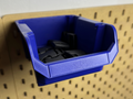 Pegboards SKADIS Bin holder T-nuts System