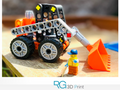 Large 2x Scale Brick Skid-Steer Loader