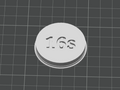 16s pocket watch movement mockup