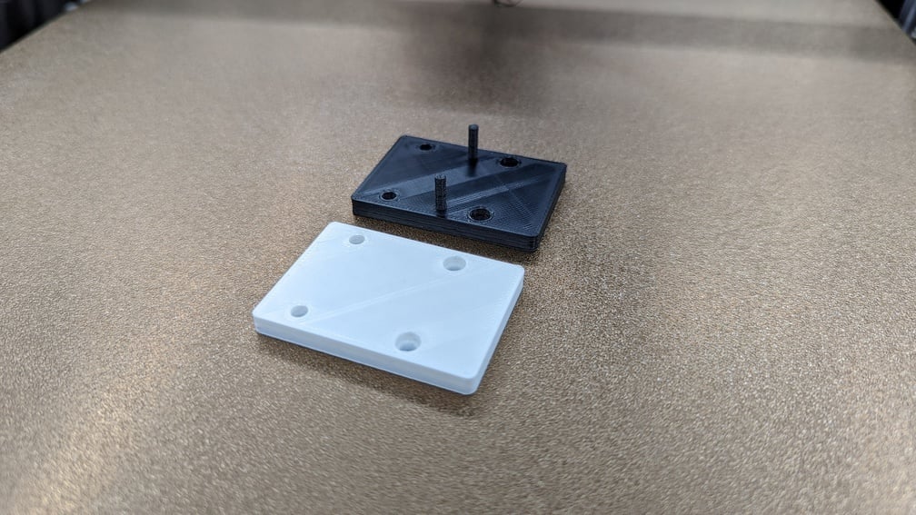 Ender 5 Filament Sensor Spacer/Mount w/Micro Swiss Dual Gear Extruder