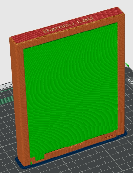 Bambu Lab Lithophane Frame and light guide plate