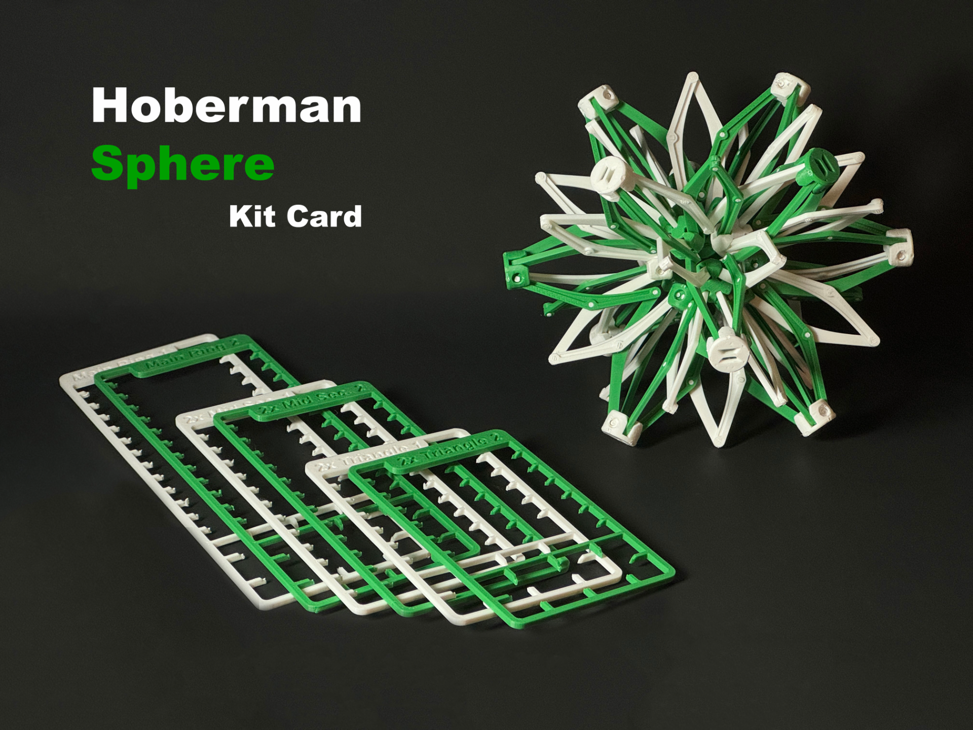 Hoberman "Expandable" Sphere Kit Card
