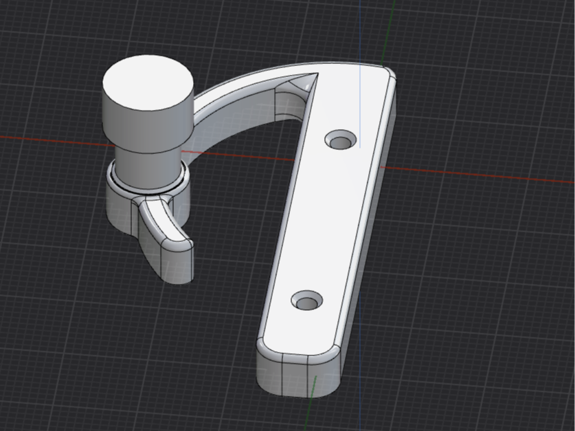 608-2RS ball bearing assisted guide bracket.