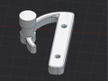 608-2RS ball bearing assisted guide bracket.