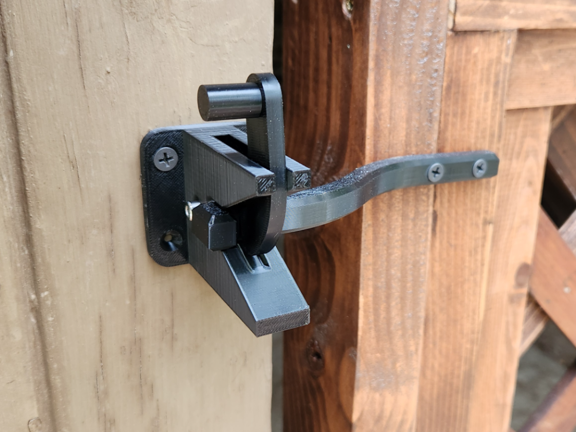 Gate Latch | Wooden Fence