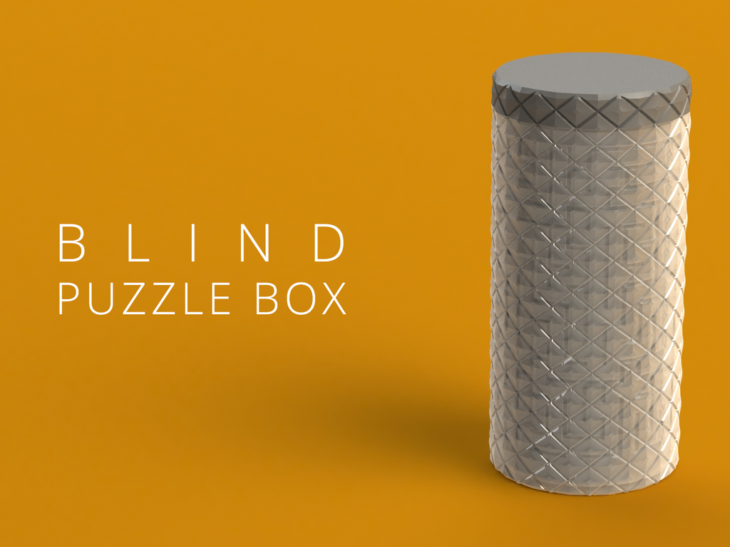 Blind Maze Puzzle Gift Box