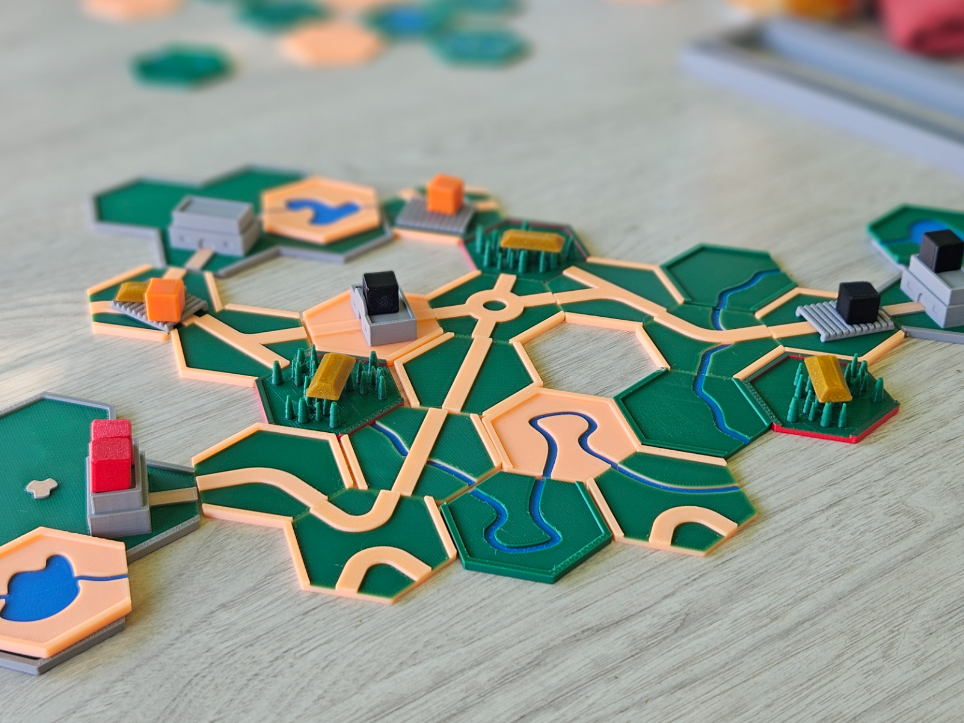 Roads & Rivers - Game