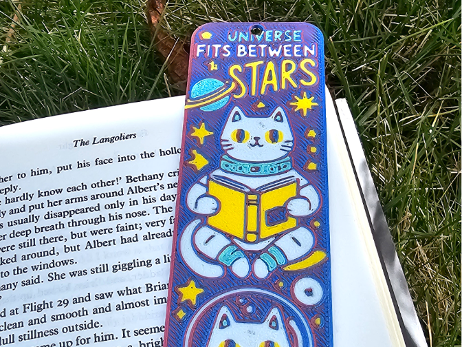 Space Cat Bookmark