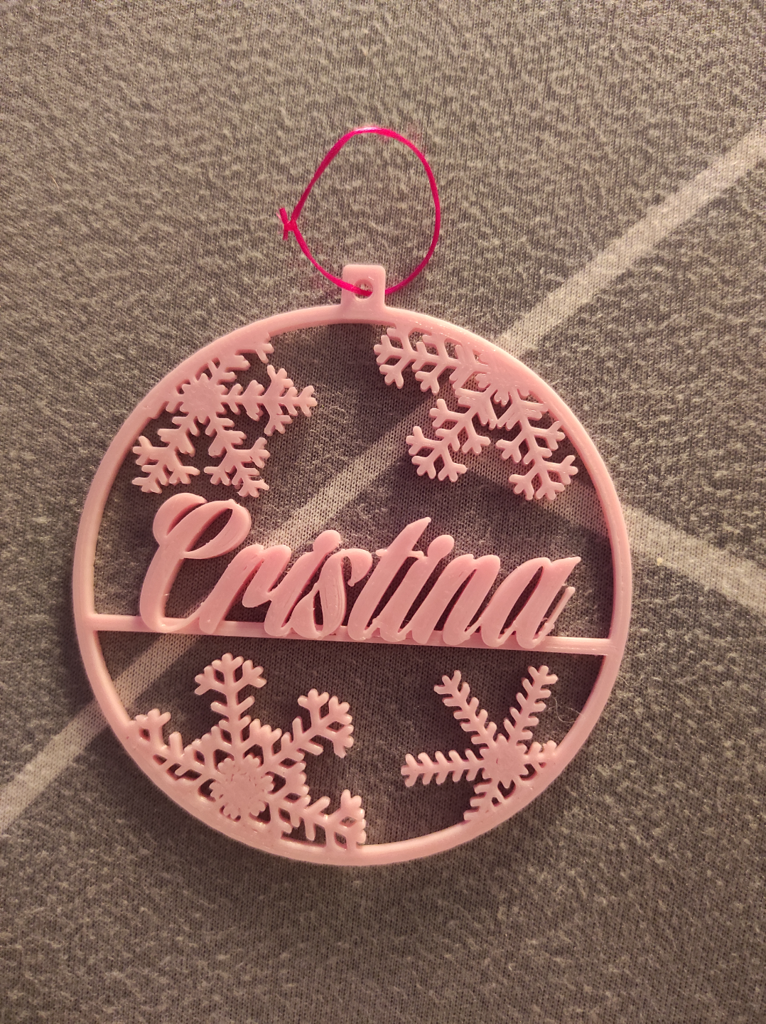 Ornament name Cristina