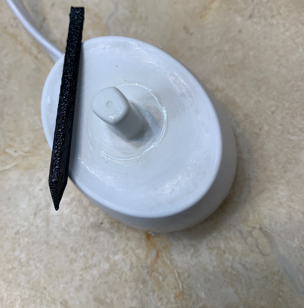 Electric toothbrush gunk cleaner