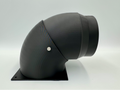 120mm Fan To 100mm Pipe 90 Degree Adaptor