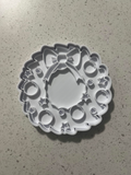 Christmas Wreath cookie cutter and stamp!