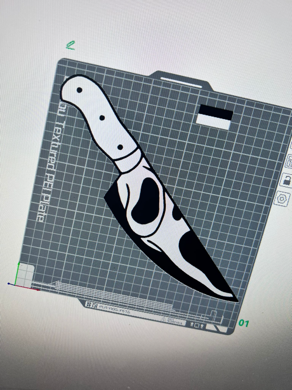 horror scream knife