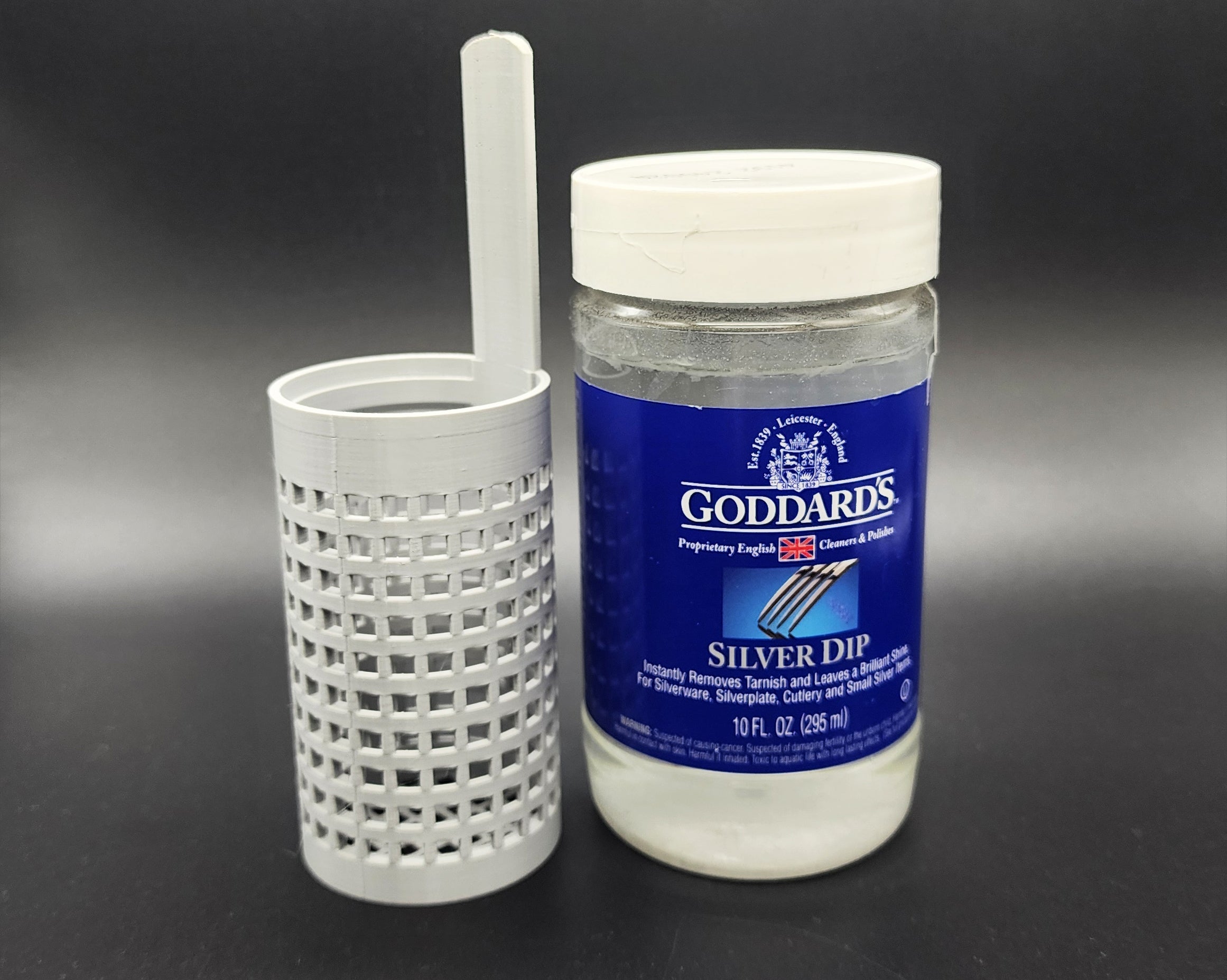 Silver Dip Basket for Jewelry Cleaning
