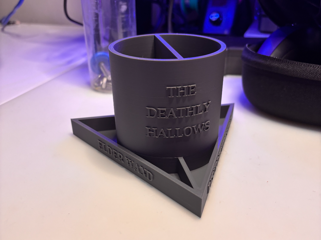 Deathly Hallows Pencil Holder