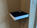 floating corner shelf