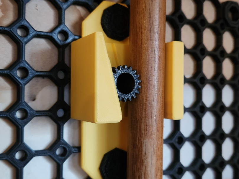 Gravity shaft, broom holder for multiboard,