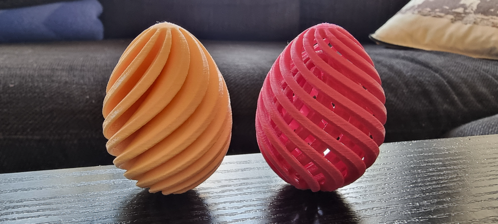 Twisted easter egg
