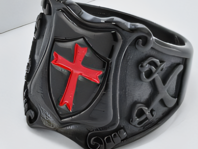 Templar Knight Signet Ring
