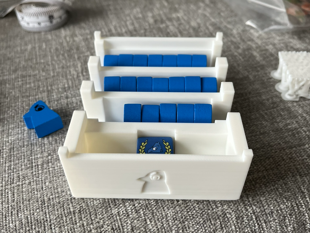 Root Organizer with Faction Meeple Engravings