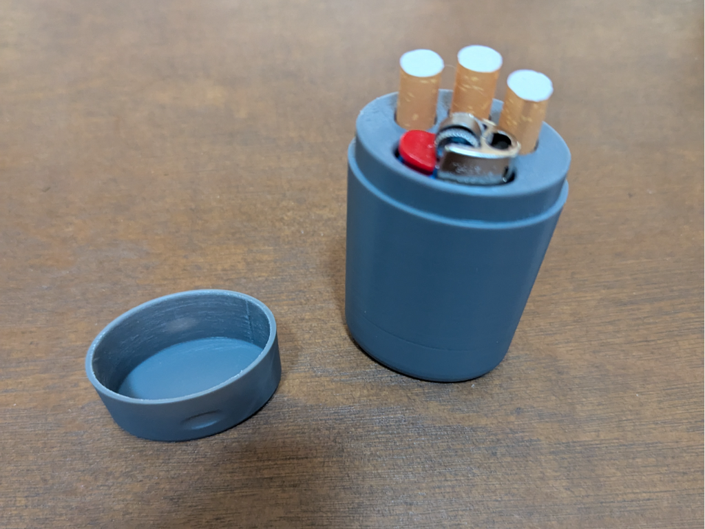 Cigarette Case 3 pcs plus Bic mini lighter