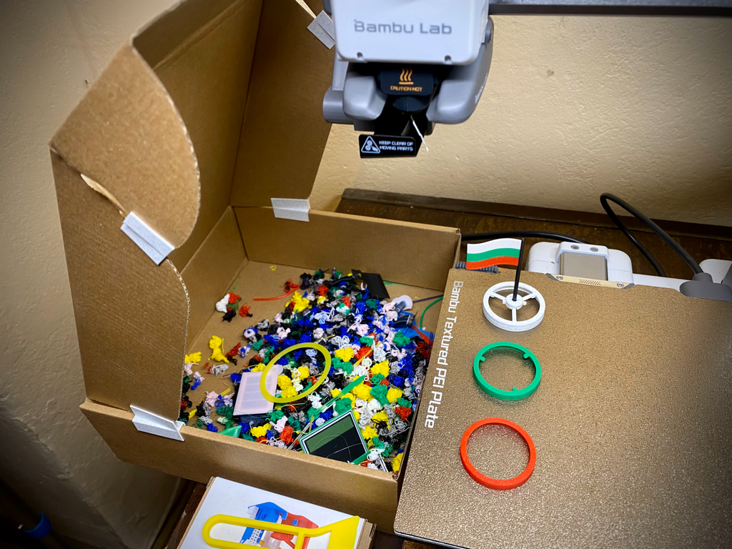 Poopbox clips - your filament box to a poop bucket