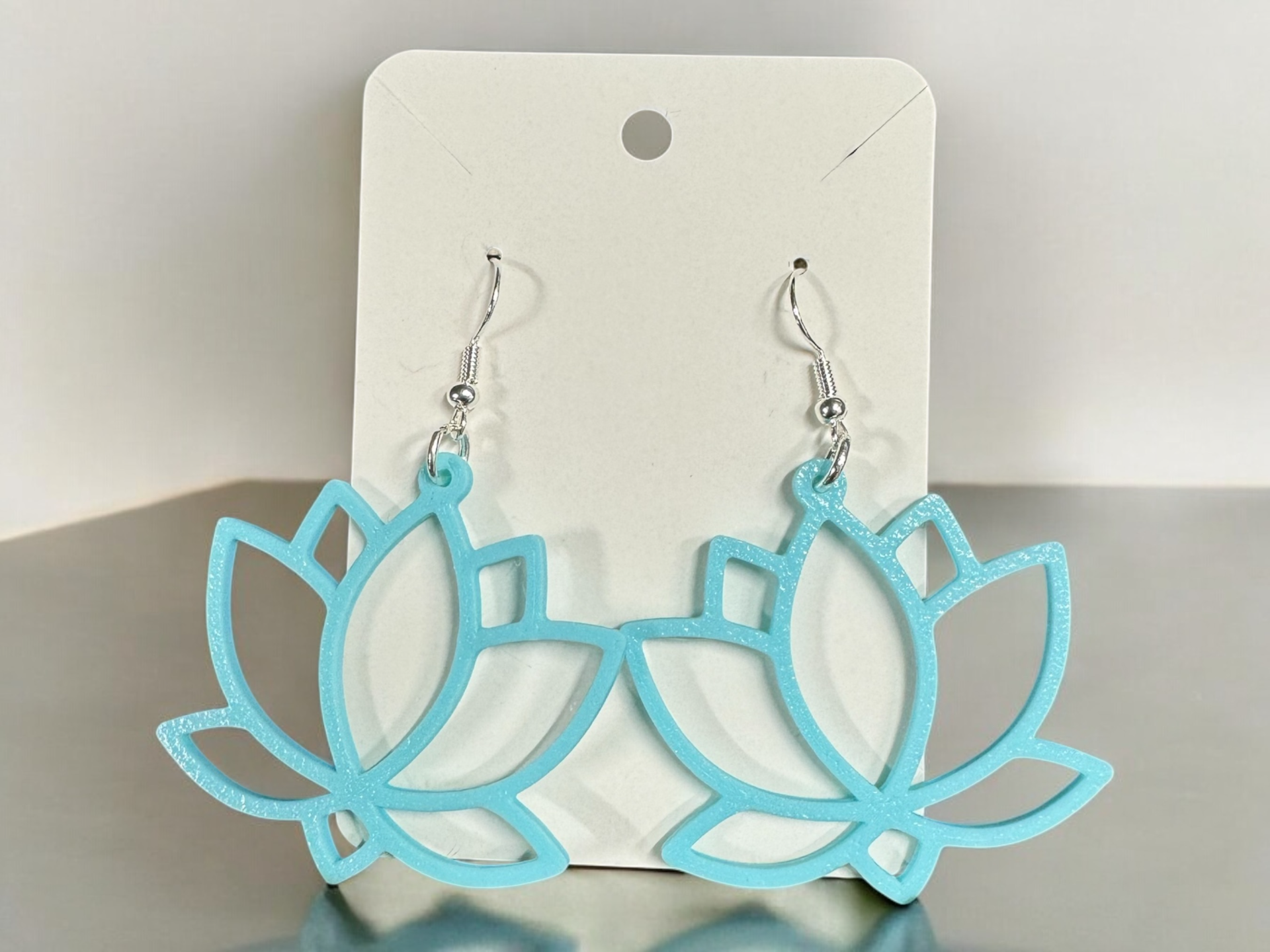 Lotus Flower Earrings