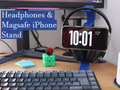 Headphones & iPhone Magsafe Stand